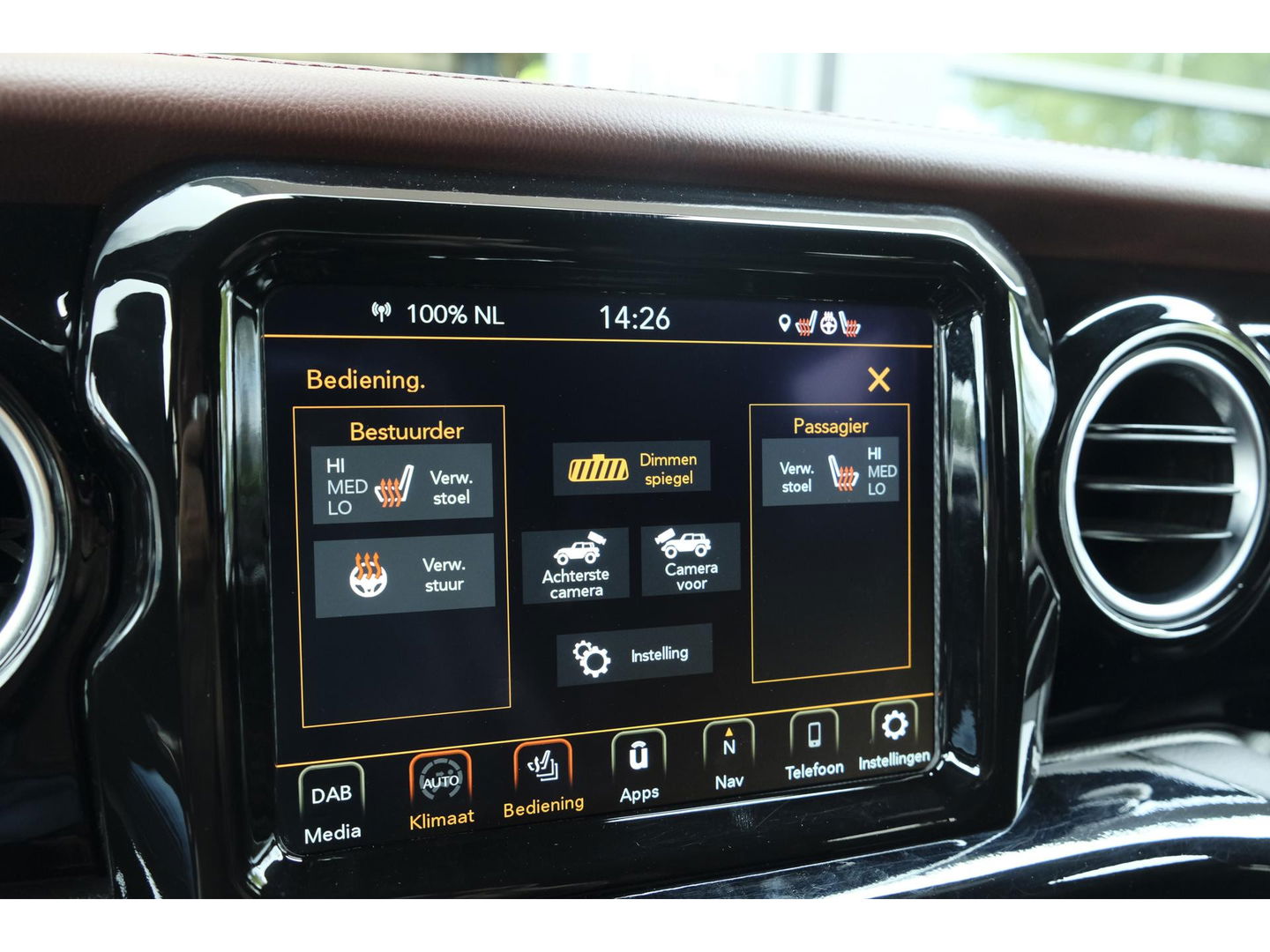 Jeep Wrangler BRUTE Richmond 380pk 4xe Hybrid Diamond leder Navigatie NLauto Stuur+stoelverwarming Clima Cruise 20" LMV CUSTOM!!