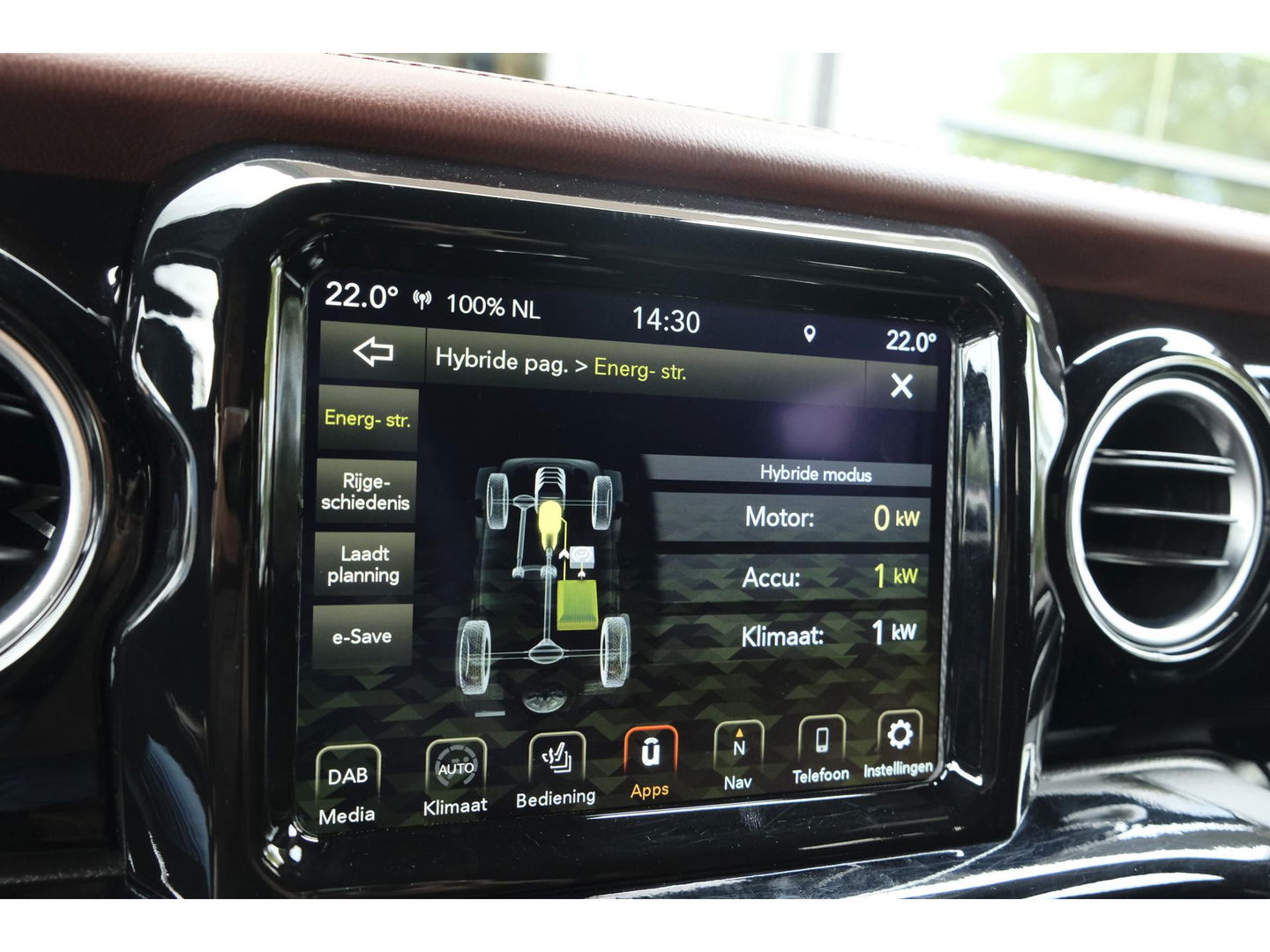 Jeep Wrangler BRUTE Richmond 380pk 4xe Hybrid Diamond leder Navigatie NLauto Stuur+stoelverwarming Clima Cruise 20" LMV CUSTOM!!