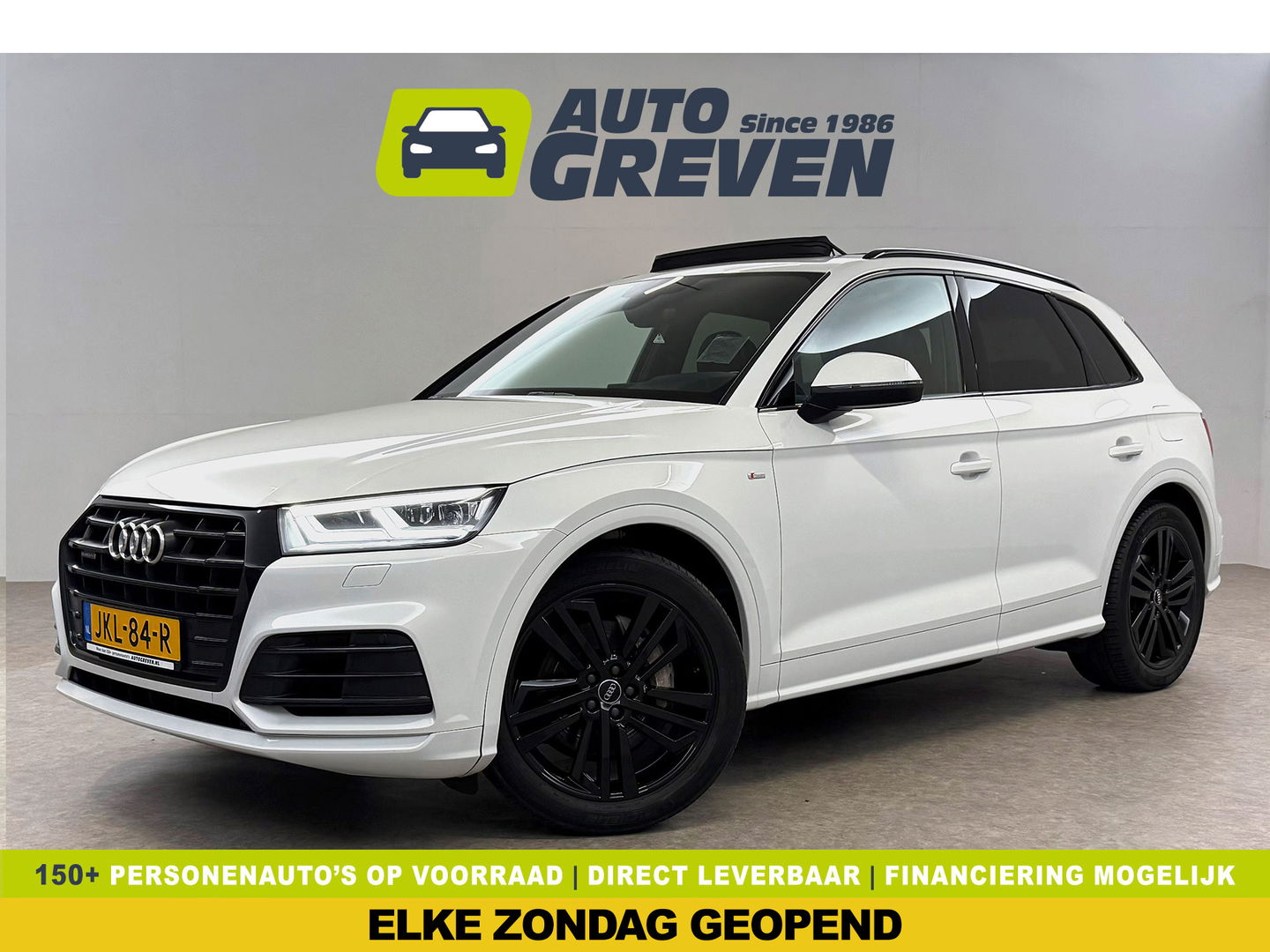 Audi Q5 55 TFSI e Quattro S-line Black Optic | Pano | LED-Matrix | Virtual | Carplay | Trekh. | Luchtvering | Keyless | Stoelverw. | Schakelflippers