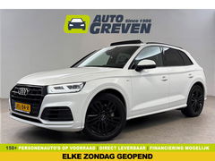 Audi Q5 55 TFSI e Quattro S-line Black Optic | Pano | LED-Matrix | Virtual | Carplay | Trekh. | Luchtvering | Keyless | Stoelverw. | Schakelflippers