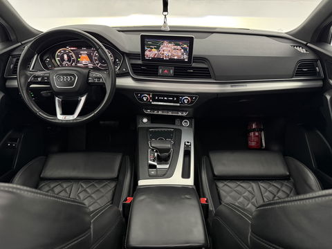 Audi Q5 55 TFSI e Quattro S-line Black Optic | Pano | LED-Matrix | Virtual | Carplay | Trekh. | Luchtvering | Keyless | Stoelverw. | Schakelflippers