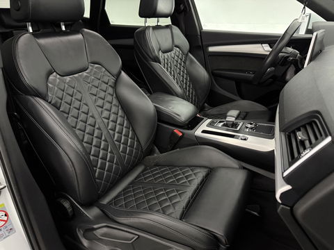 Audi Q5 55 TFSI e Quattro S-line Black Optic | Pano | LED-Matrix | Virtual | Carplay | Trekh. | Luchtvering | Keyless | Stoelverw. | Schakelflippers