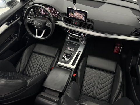 Audi Q5 55 TFSI e Quattro S-line Black Optic | Pano | LED-Matrix | Virtual | Carplay | Trekh. | Luchtvering | Keyless | Stoelverw. | Schakelflippers