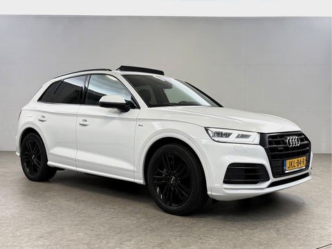 Audi Q5 55 TFSI e Quattro S-line Black Optic | Pano | LED-Matrix | Virtual | Carplay | Trekh. | Luchtvering | Keyless | Stoelverw. | Schakelflippers