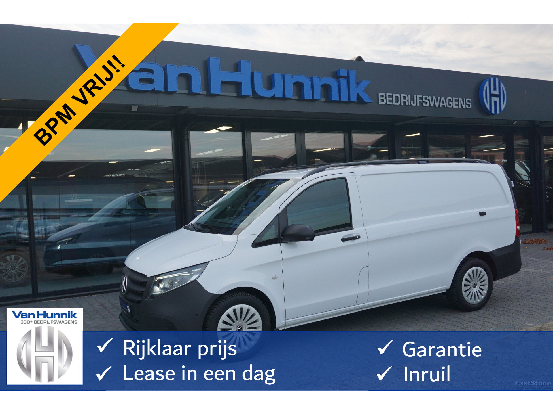 Mercedes-Benz Vito 116 CDI Lang AUT BPM VRIJ!! 10.25" MBUX, Distronic, 360° Cam, Trekhaak, Adap. LED!! NR. G01*