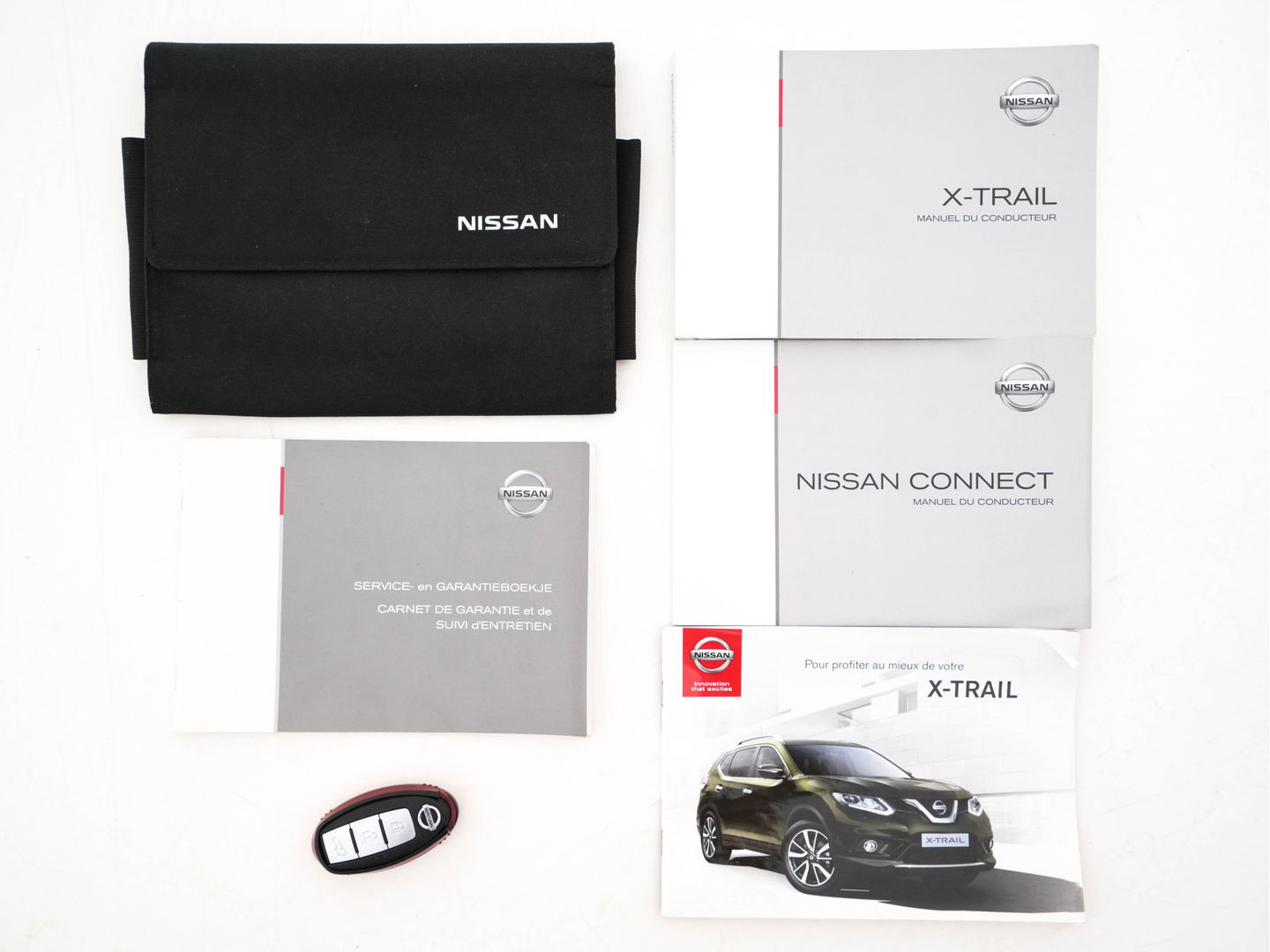 Nissan X-Trail 1.6 dCi Tekna (INCL-BTW) Aut. *PANO | LUXURY-LEATHER | FULL-LED | TOP-VIEW | JBL-AUDIO | BLINDSPOT | KEYLESS | HEATED-COMFORTSEATS | NAVI-FULLMAP | CARPLAY | PRIVACY-GLASS | 19''ALU*