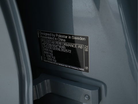 Polestar 2 Long Range Single Motor 78 kWh [ 3-Fase ] {SOH-95%} (INCL-BTW) *NAVI-FULLMAP | FULL-LED | KEYLESS | CAMERA | LANE-ASSIST | DIGI-COCKPIT | DAB+ | COMFORT-SEATS | ECC | PDC | 20''ALU*