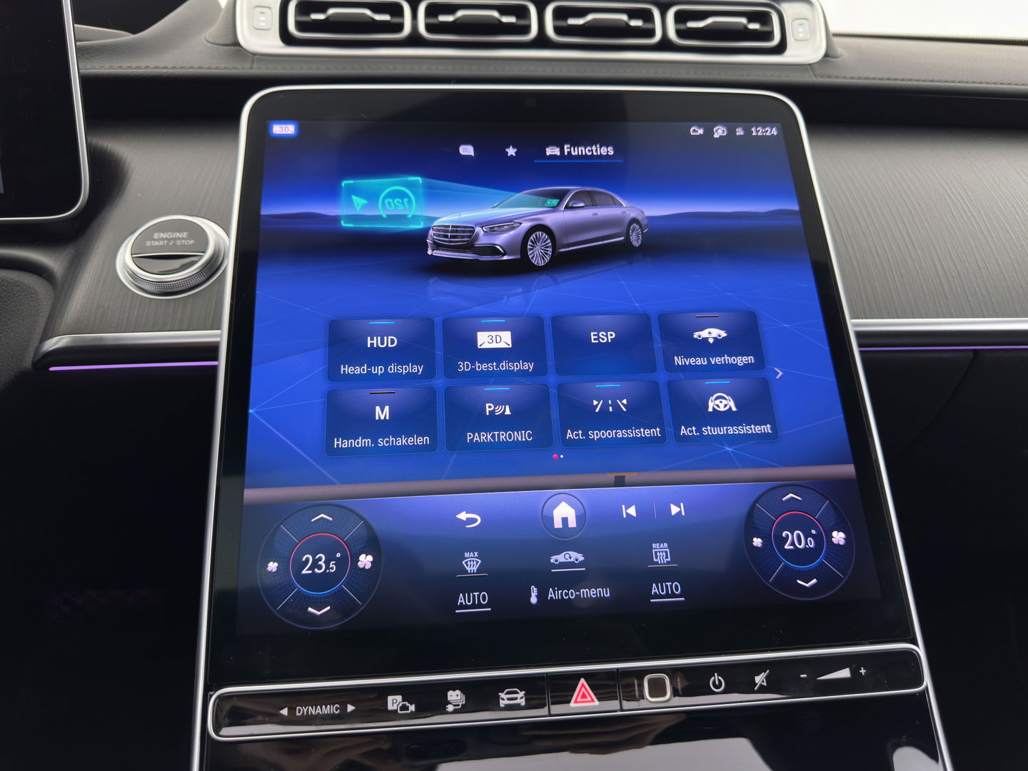 Mercedes-Benz S-Klasse 580 e 4MATIC Lang [ Plug-In ] (INCL-BTW) Aut. * PANO | NAVI-FULLMAP | DISTRONIC | BURMESTER-AUDIO | TOP-VIEW | KEYLESS | FULL-LED | DIGITAL-COCKPIT | AMBIENT-LIGHT | HEATED/VENTILATED-SEATS |...*