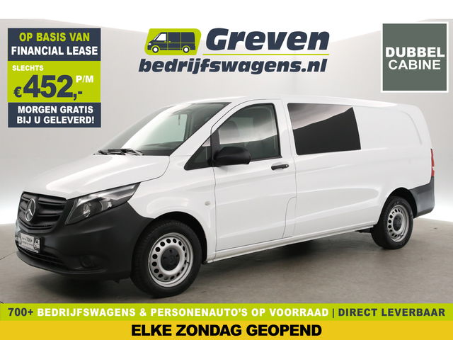 Mercedes-Benz Vito - 114 CDI Extra Lang | DC | 6 Pers. | Aut. | Airco | Adap. Cruise | Carplay | Camera | Navi | Stoelverw.
