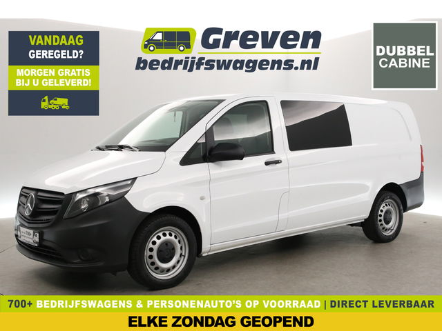Mercedes-Benz Vito - 114 CDI Extra Lang | DC | 6 Pers. | Aut. | Airco | Adap. Cruise | Carplay | Camera | Navi | Stoelverw.