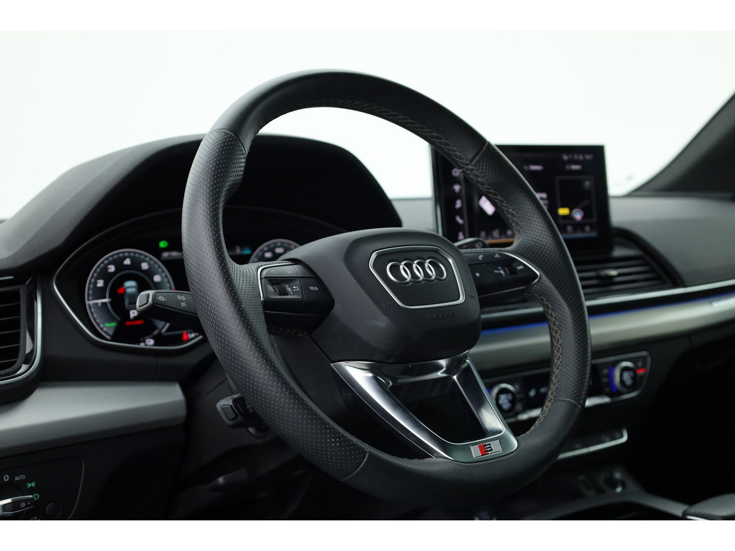Audi Q5 Sportback 50 TFSI e S edition | Pano | Matrix LED | Adapt. Cruise | Camera | 20'' | Elek. Trekhaak | Apple CarPlay