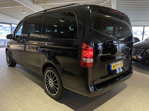 Mercedes-Benz eVito Tourer PRO L2 / 100% electrisch / zero emissie / 7 persoons / vaste prijs rijklaar € 27.950 ex btw / € 33.819,50 incl btw / lease vanaf € 456 / leer / electrische deuren L+R / zwart metallic