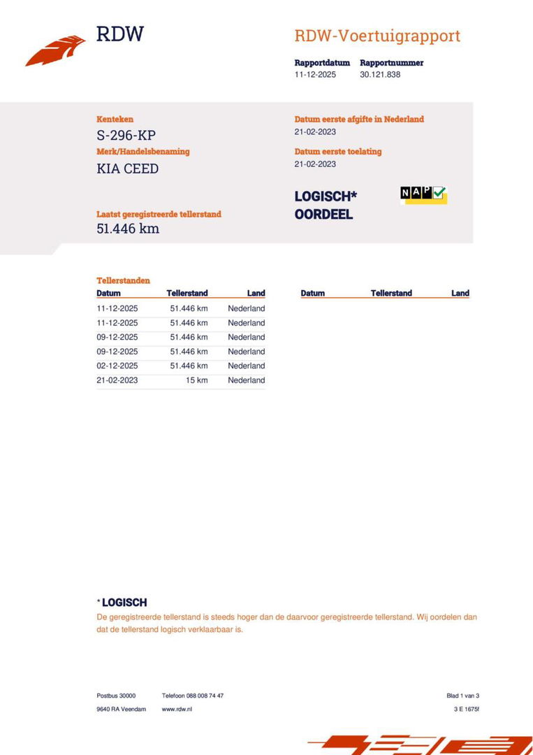 Kia Ceed Sportswagon 1.0 T-GDi MHEV DynamicLine, Camera, NAP