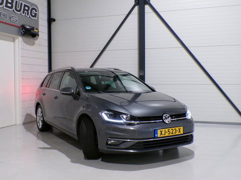 Volkswagen Golf Variant 1.5 TSI DSG Highline "Automaat" Trekhaak Full-LED Apple-Carplay Stoelverwarming Massagestoel Navigatie