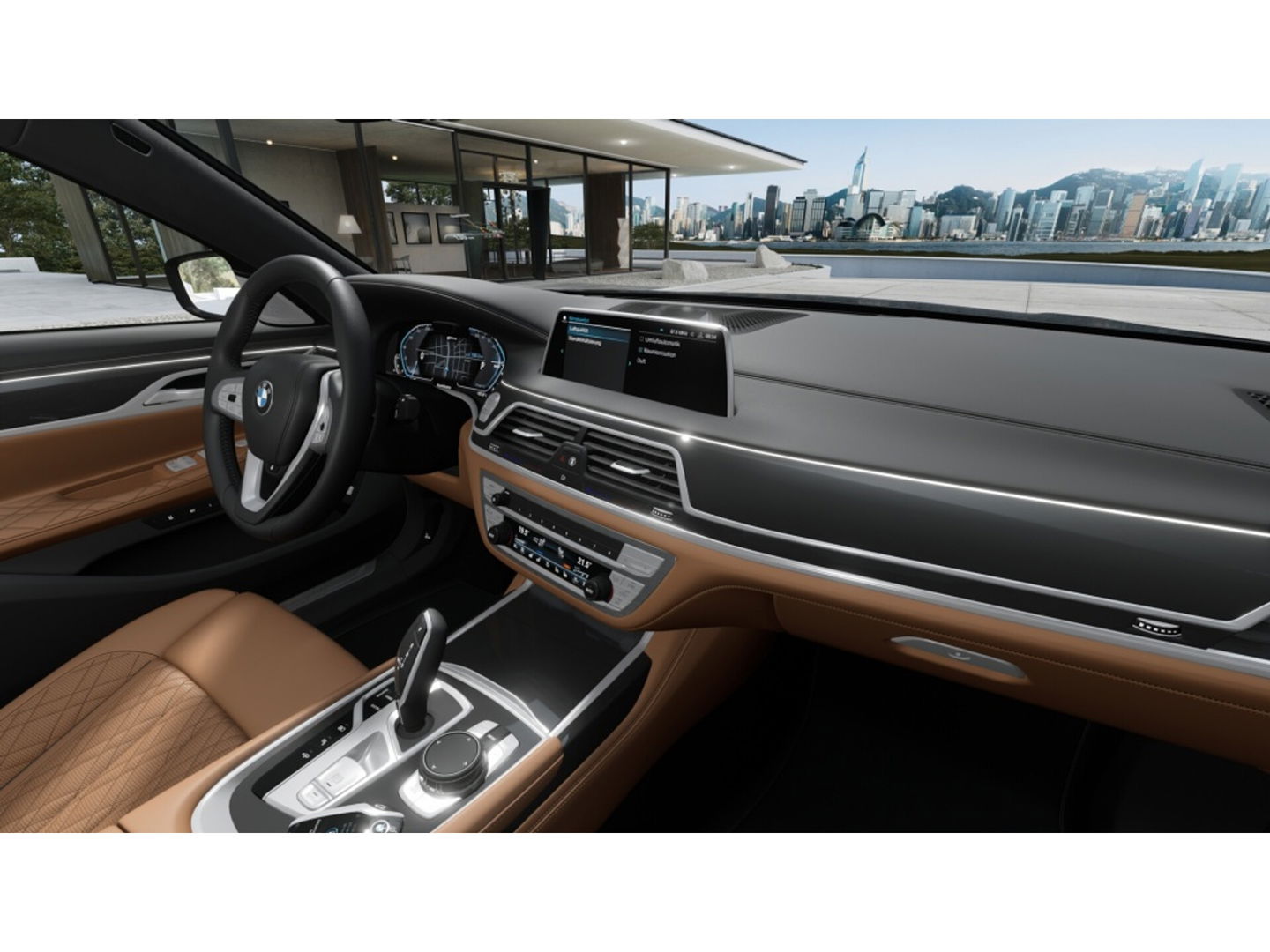 BMW 7 Serie 745Le 394PK / Skylounge / B&W / Laser / M- Individual / 360°