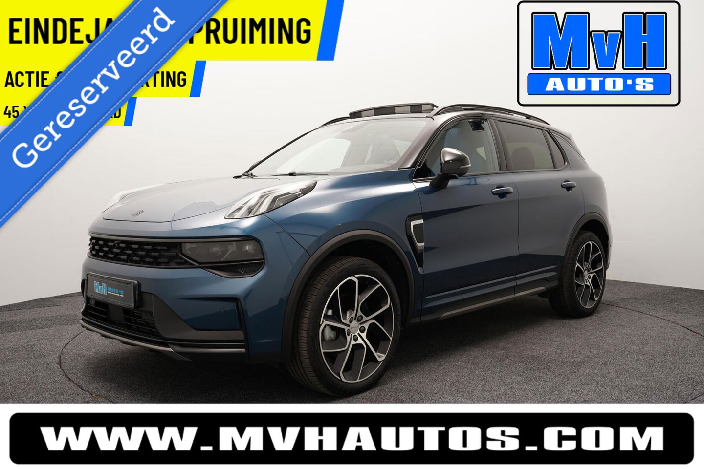 Lynk & Co 01 1.5 Hybride|FULL BLACK|ZWARTE.HEMEL|360ºCAM|NAP