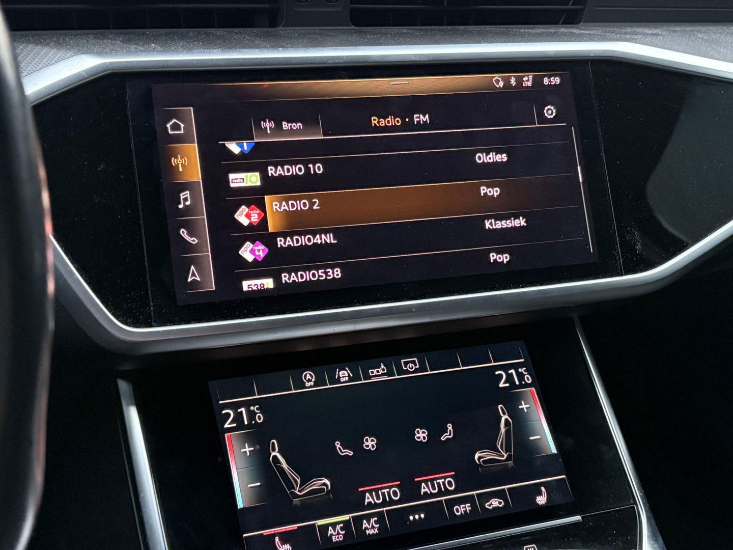 Audi A6 Avant 50 TDI QUATTRO SPORT S LINE | TREKHAAK | MATRIX LED | 360 | STOELVERWARMING