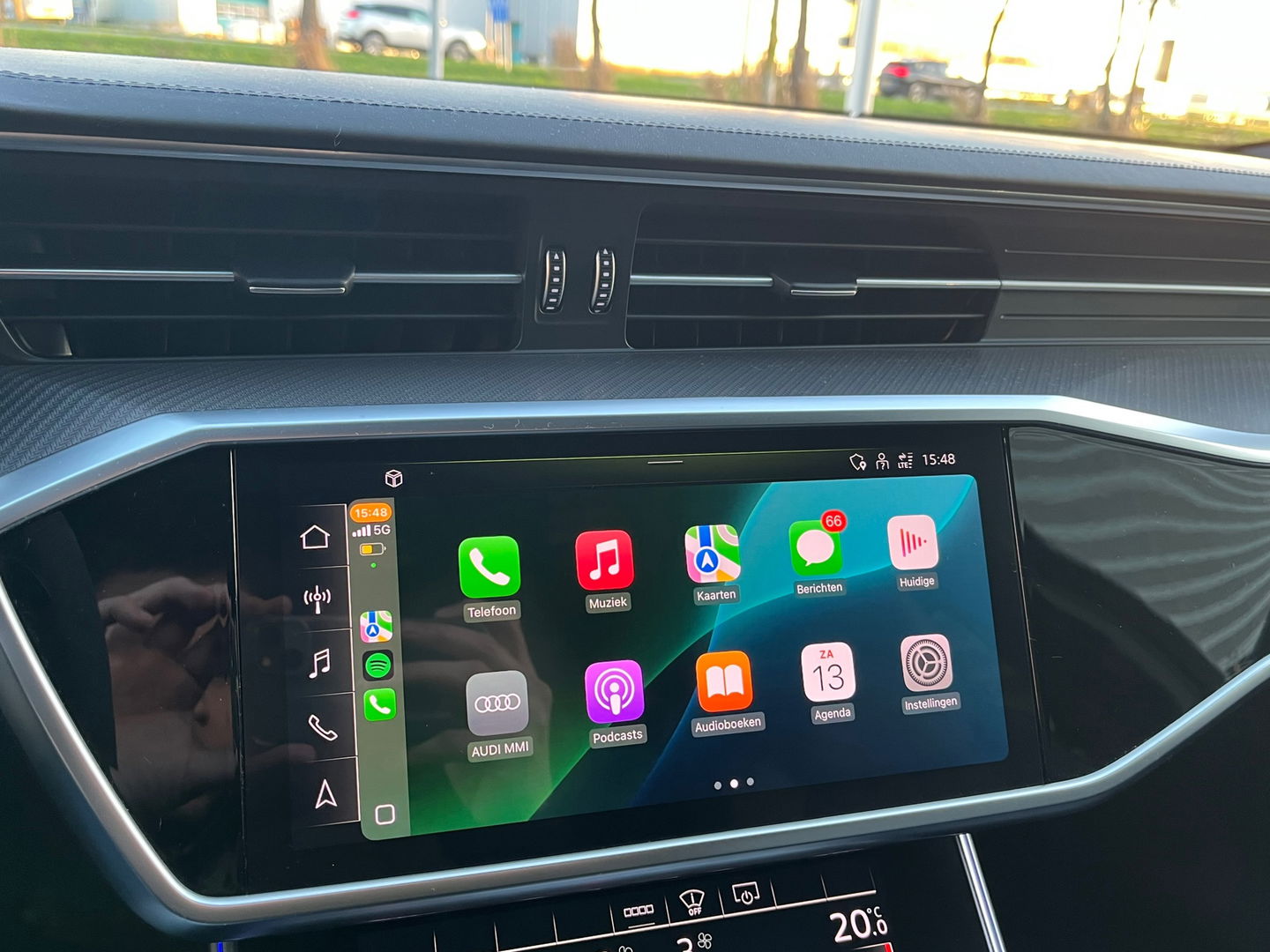 Audi RS6 Avant TFSI Quattro|Pano|Keramisch|B&O|4wiel-besturing|Head-Up|ACC|Memory|360Camera|Carplay|600PK