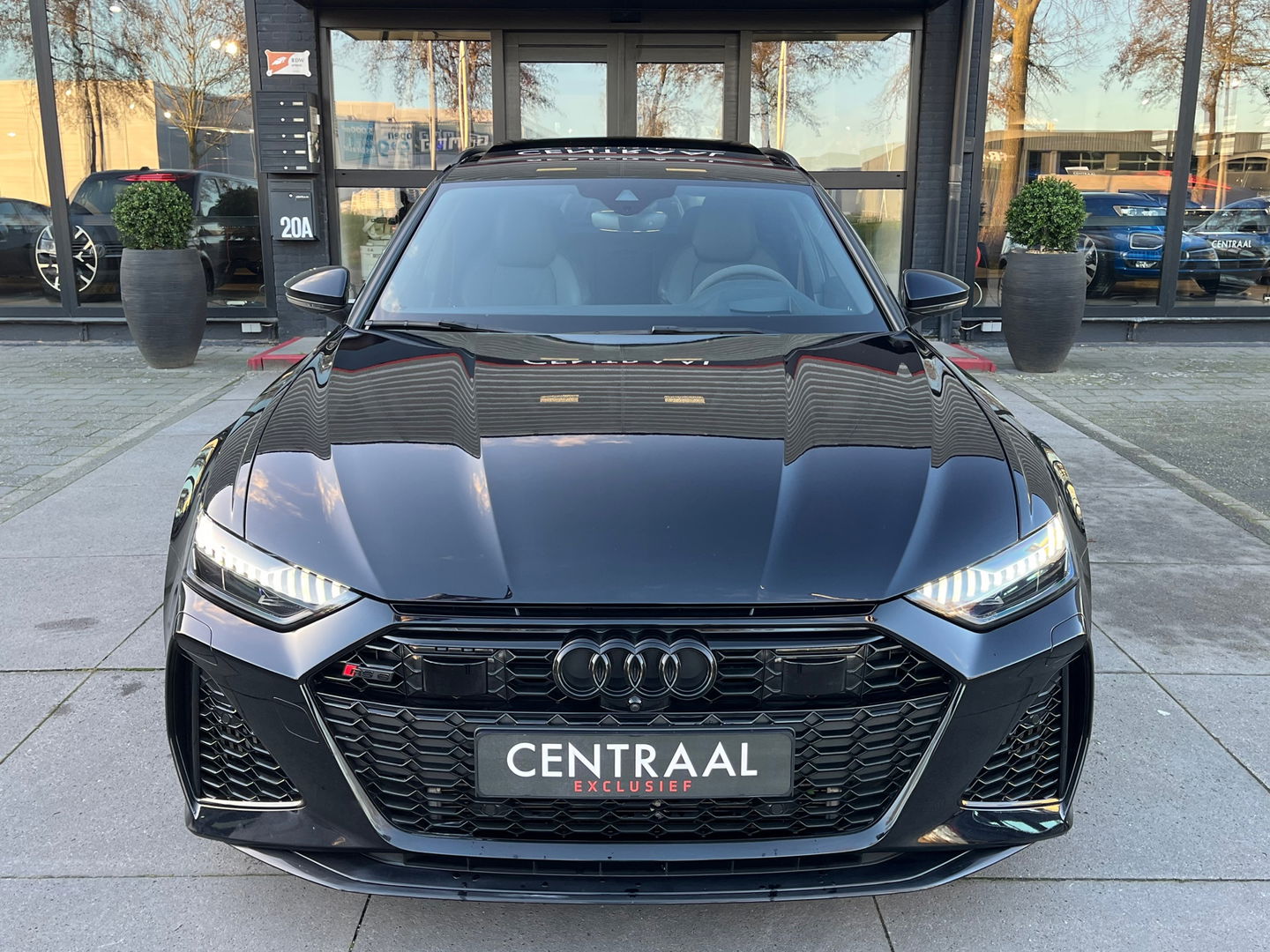 Audi RS6 Avant TFSI Quattro|Pano|Keramisch|B&O|4wiel-besturing|Head-Up|ACC|Memory|360Camera|Carplay|600PK