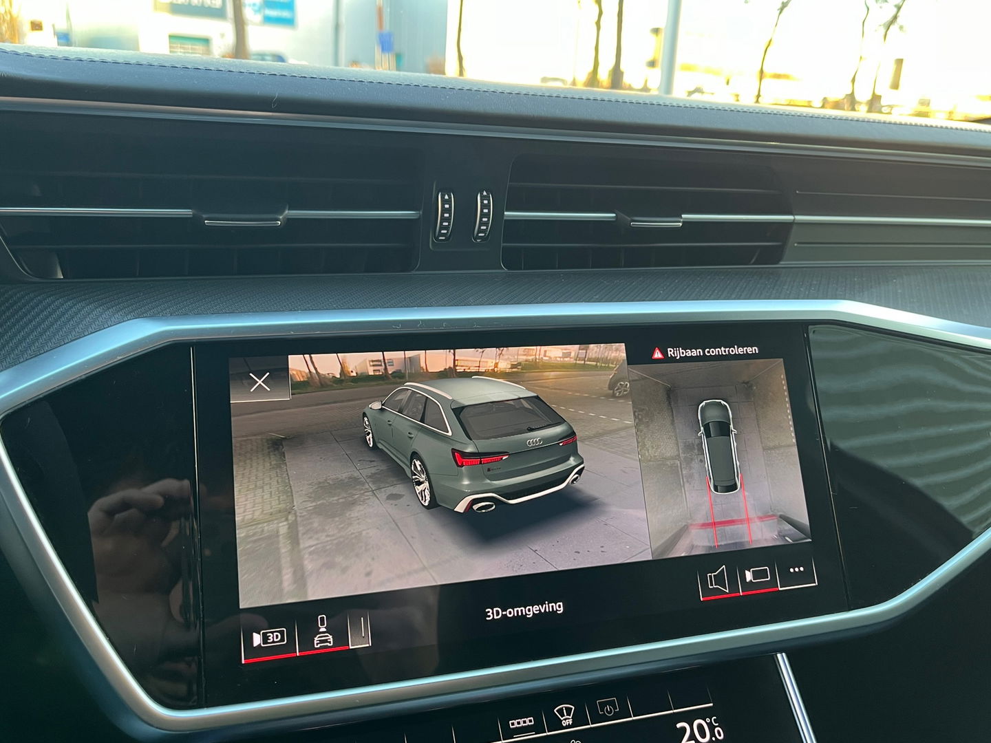 Audi RS6 Avant TFSI Quattro|Pano|Keramisch|B&O|4wiel-besturing|Head-Up|ACC|Memory|360Camera|Carplay|600PK
