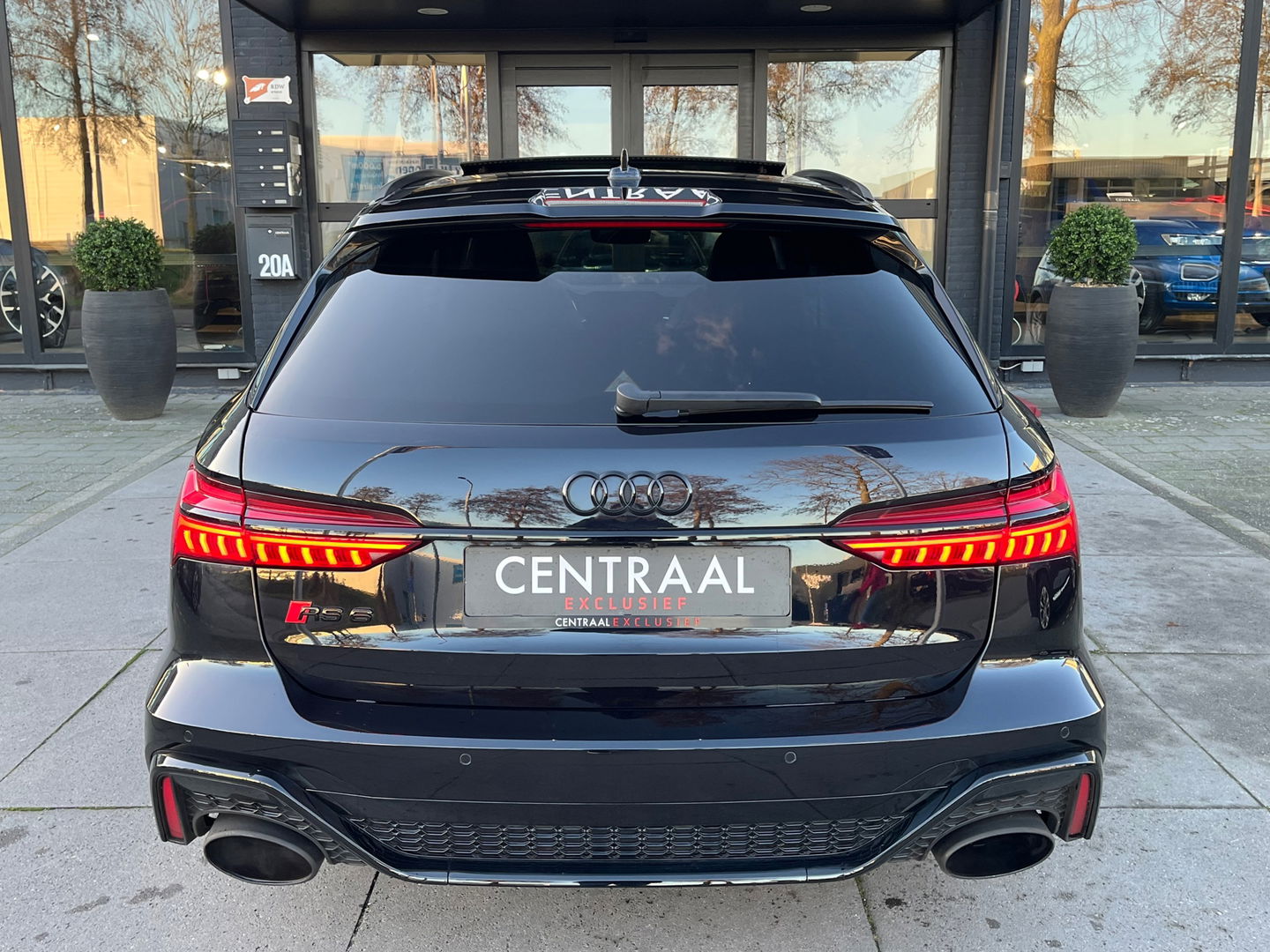 Audi RS6 Avant TFSI Quattro|Pano|Keramisch|B&O|4wiel-besturing|Head-Up|ACC|Memory|360Camera|Carplay|600PK