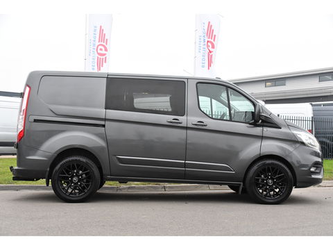 Ford Transit Custom 300 2.0 TDCI L1H1 Limited DC Raptor Edition Camera, Cruise, Carplay, 2 x Schuifdeur, LED, Stoelverwarming, 130pk, Automaat, Uniek!