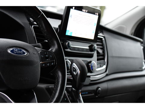 Ford Transit Custom 300 2.0 TDCI L1H1 Limited DC Raptor Edition Camera, Cruise, Carplay, 2 x Schuifdeur, LED, Stoelverwarming, 130pk, Automaat, Uniek!