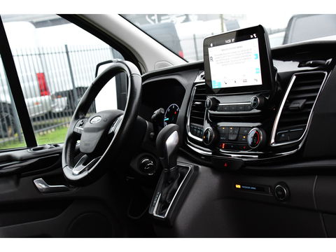 Ford Transit Custom 300 2.0 TDCI L1H1 Limited DC Raptor Edition Camera, Cruise, Carplay, 2 x Schuifdeur, LED, Stoelverwarming, 130pk, Automaat, Uniek!