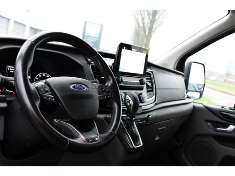 Ford Transit Custom 300 2.0 TDCI L1H1 Limited DC Raptor Edition Camera, Cruise, Carplay, 2 x Schuifdeur, LED, Stoelverwarming, 130pk, Automaat, Uniek!
