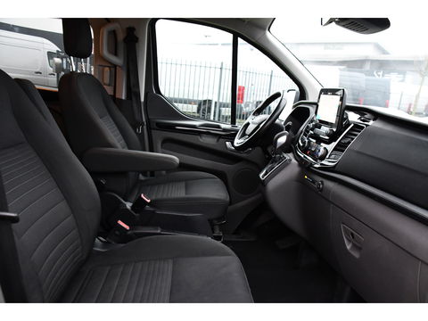 Ford Transit Custom 300 2.0 TDCI L1H1 Limited DC Raptor Edition Camera, Cruise, Carplay, 2 x Schuifdeur, LED, Stoelverwarming, 130pk, Automaat, Uniek!