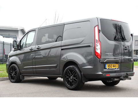 Ford Transit Custom 300 2.0 TDCI L1H1 Limited DC Raptor Edition Camera, Cruise, Carplay, 2 x Schuifdeur, LED, Stoelverwarming, 130pk, Automaat, Uniek!