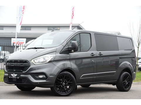 Ford Transit Custom 300 2.0 TDCI L1H1 Limited DC Raptor Edition Camera, Cruise, Carplay, 2 x Schuifdeur, LED, Stoelverwarming, 130pk, Automaat, Uniek!