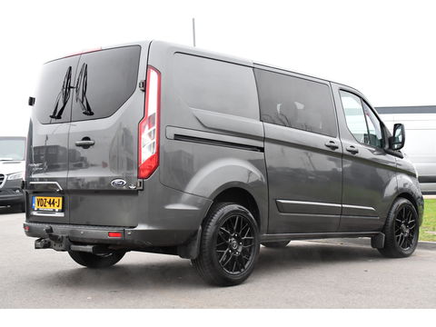 Ford Transit Custom 300 2.0 TDCI L1H1 Limited DC Raptor Edition Camera, Cruise, Carplay, 2 x Schuifdeur, LED, Stoelverwarming, 130pk, Automaat, Uniek!