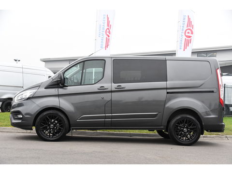 Ford Transit Custom 300 2.0 TDCI L1H1 Limited DC Raptor Edition Camera, Cruise, Carplay, 2 x Schuifdeur, LED, Stoelverwarming, 130pk, Automaat, Uniek!