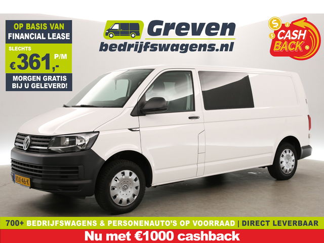 Volkswagen Transporter - 2.0 TDI L2H1 | 150PK | DC |  Airco | Cruise | Carplay | Navigatie