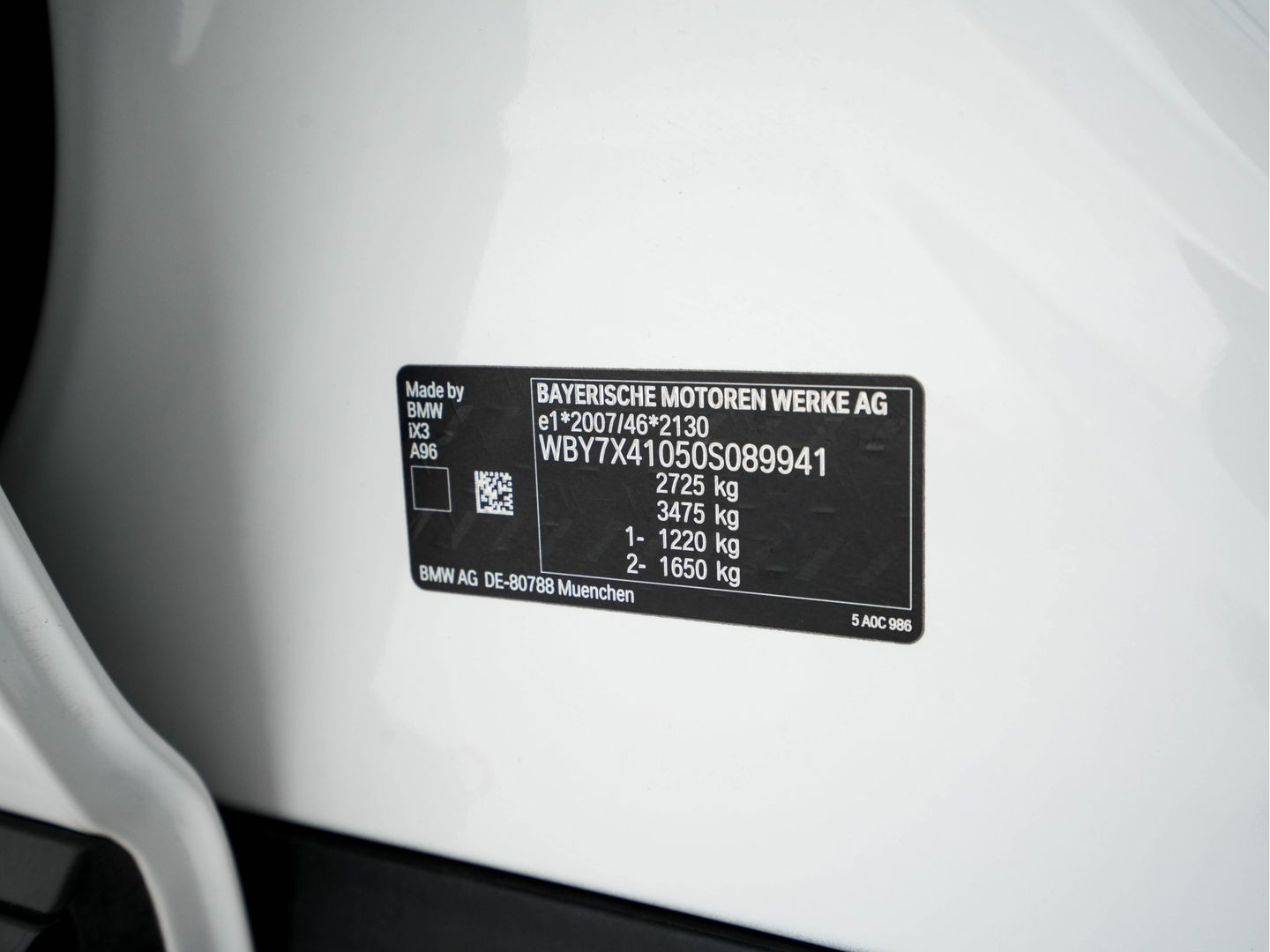 BMW iX3 Executive 80 kWh [ 3-Fase ] { SOH-96% } (INCL.BTW) Aut. *PANO | FULL-LEATHER | ADAPTIVE-CRUISE | FULL-LED | BLIND-SPOT | MEMORY-PACK | DIGI-COCKPIT | HEATED-COMFORTSEATS | CAMERA | DAB+ | NAVI-FULLMAP | 19''ALU*