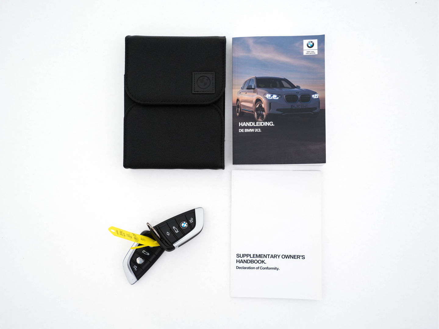 BMW iX3 Executive 80 kWh [ 3-Fase ] { SOH-96% } (INCL.BTW) Aut. *PANO | FULL-LEATHER | ADAPTIVE-CRUISE | FULL-LED | BLIND-SPOT | MEMORY-PACK | DIGI-COCKPIT | HEATED-COMFORTSEATS | CAMERA | DAB+ | NAVI-FULLMAP | 19''ALU*