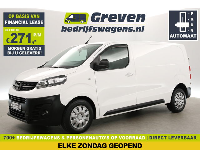 Opel Vivaro - 2.0 BlueHDI 177PK L2H1 | Aut. | Camera | 3-Zits | Airco | Cruise | Trekh. | Carplay | Stoelverw.