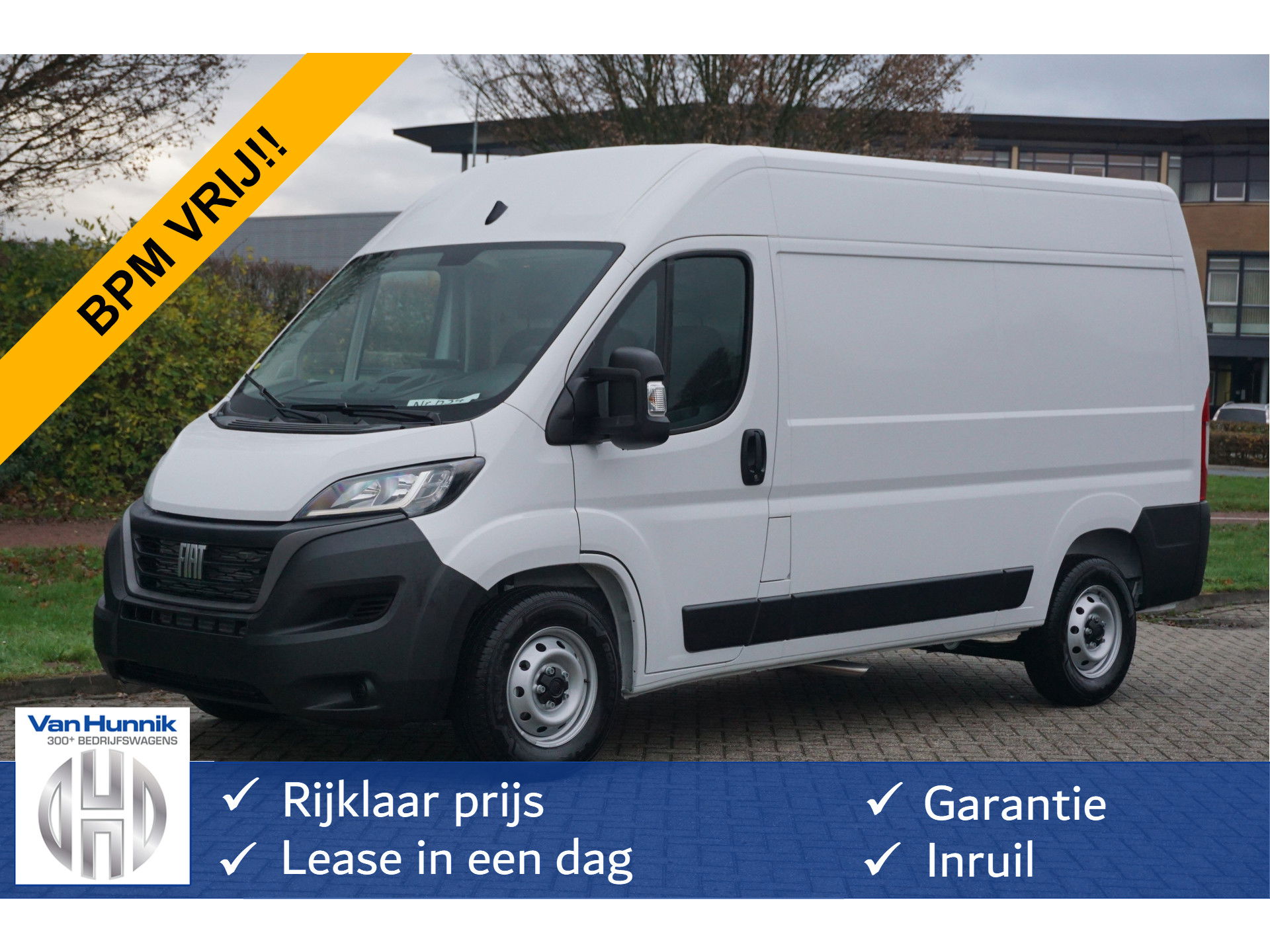 Fiat Ducato Maxi 35 2.2 140PK L2H2 BPM VRIJ!! Apple CP / Android A, Camera, Cruise, 270° Deur!! NR. J03*