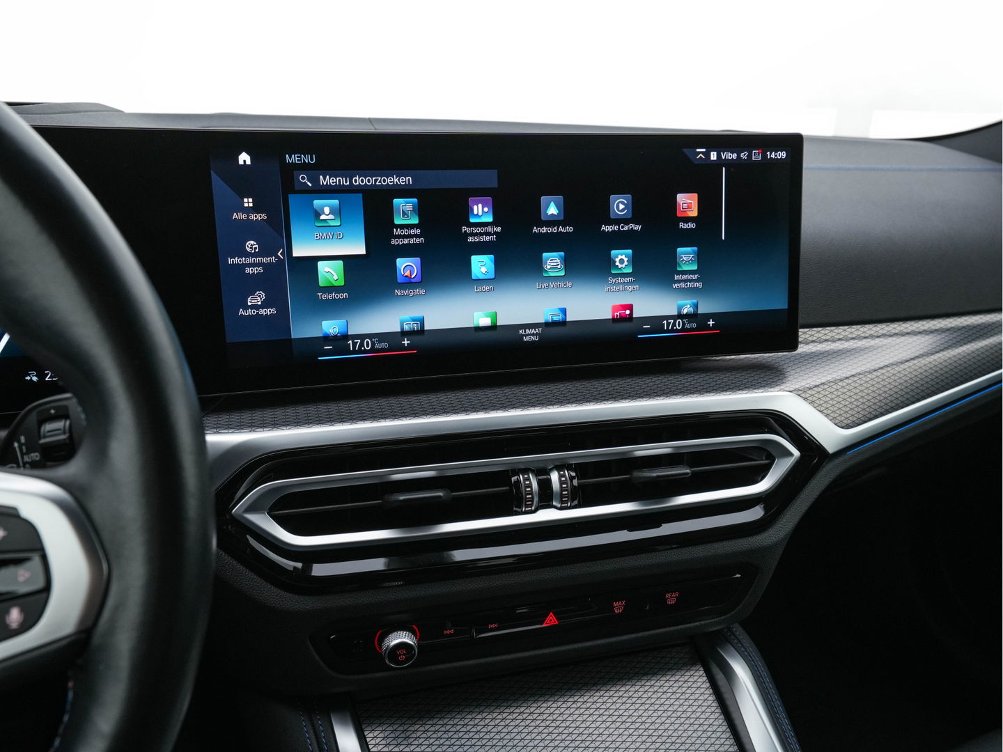 BMW i4 M50 M-Sportpack High Executive 84 kWh [ 3-Fase ] {SOH-97%} (INCL-BTW) *HEAD-UP | LASER-LED | LUXURY-LEATHER | HARMAN/KARDON | ADAPTIVE-CRUISE | BLIND-SPOT | TOP-VIEW | HEATED-SPORTSEATS | DAB+ | WIDE-COCKPIT | AMBIENT-LIGHT | NAVI-FULLMAP | 19