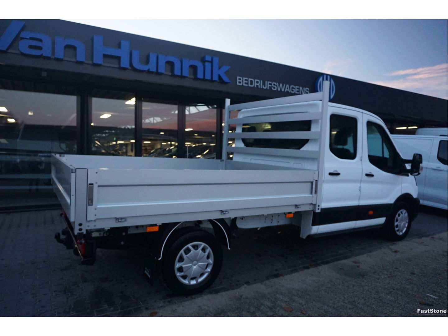 Ford Transit 350L 130PK Doka L3 BPM VRIJ!! Airco, Cruise, Trekhaak!! NR. J01*