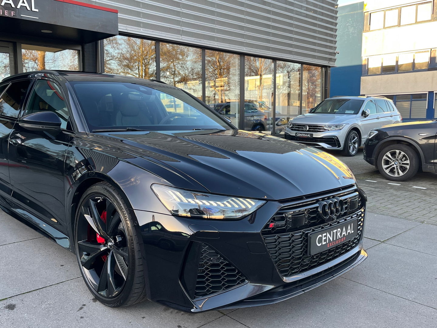 Audi RS6 Avant TFSI Quattro|Pano|Keramisch|B&O|4wiel-besturing|Head-Up|ACC|Memory|360Camera|Carplay|600PK
