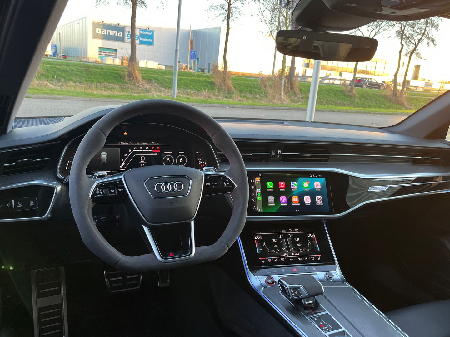 Audi RS6 Avant TFSI Quattro|Pano|Keramisch|B&O|4wiel-besturing|Head-Up|ACC|Memory|360Camera|Carplay|600PK