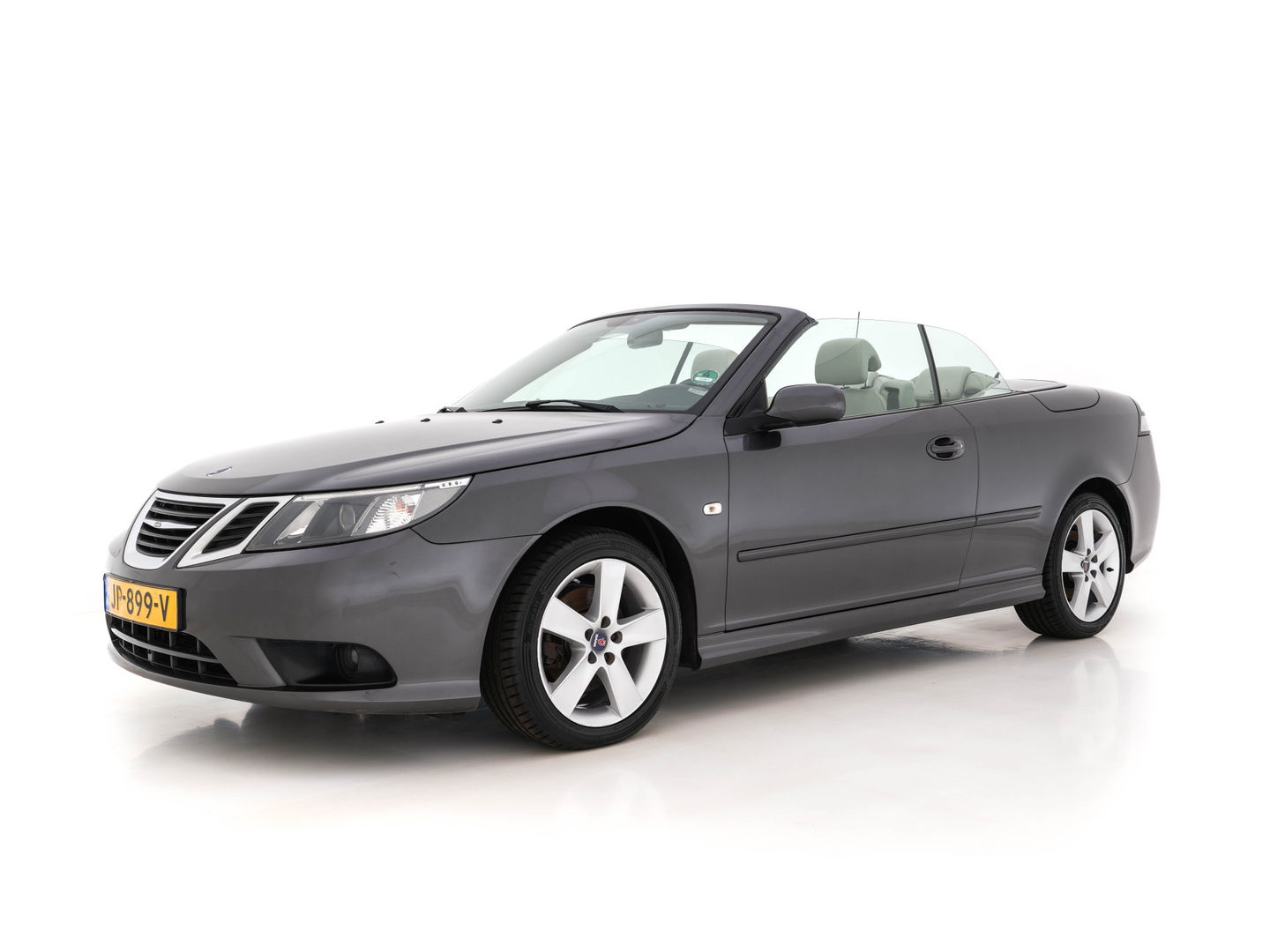 Saab 9-3 Cabrio 1.9 TiD Vector *NAVI-FULLMAP | NAPPA-LEATHER | ECC | PDC | CRUISE | HEATED-COMFORTSEATS | TOWBAR | 17''ALU*