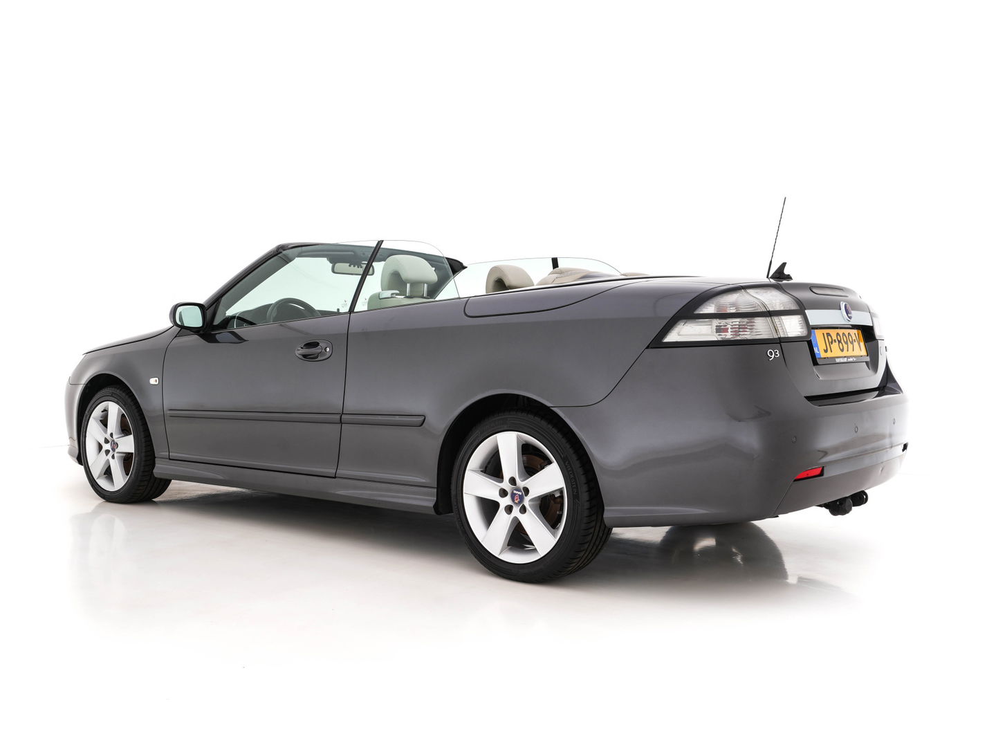 Saab 9-3 Cabrio 1.9 TiD Vector *NAVI-FULLMAP | NAPPA-LEATHER | ECC | PDC | CRUISE | HEATED-COMFORTSEATS | TOWBAR | 17''ALU*