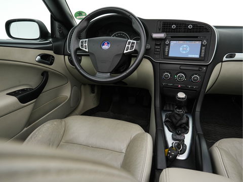 Saab 9-3 Cabrio 1.9 TiD Vector *NAVI-FULLMAP | NAPPA-LEATHER | ECC | PDC | CRUISE | HEATED-COMFORTSEATS | TOWBAR | 17''ALU*