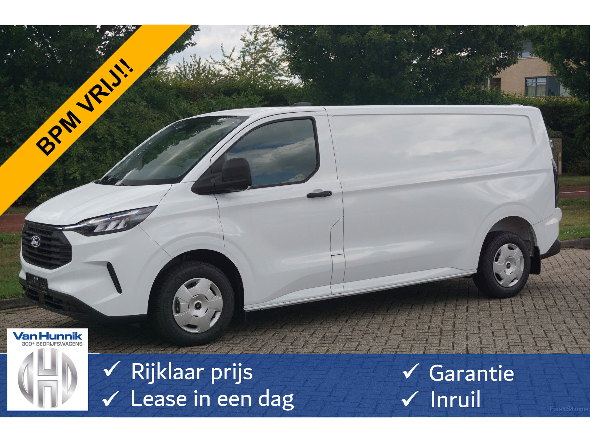 Ford Transit Custom 280L 136PK Trend BPM VRIJ!! Sync4, Apple CP/Android A, Camera, LED!! NR. J172*