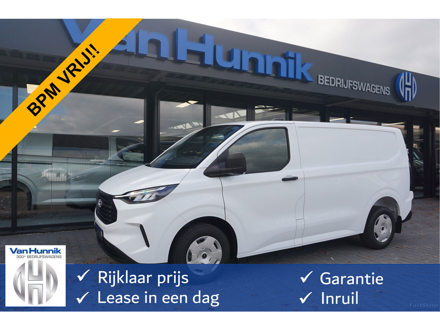 Ford Transit Custom 280S 136PK Trend BPM VRIJ 13" Scherm Apple CP / Android A. Camera, LED!! NR. 509