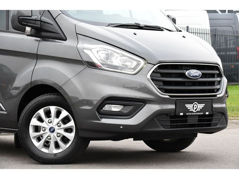 Ford Transit Custom 320 2.0 TDCI L2H1 Limited DC Cruise, Camera, Carplay, 170pk, Automaat, 2 x Schuifdeur, Sensoren, Led, Stoelverwarming, Uniek!