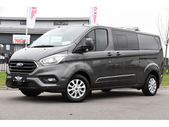 Ford Transit Custom 320 2.0 TDCI L2H1 Limited DC Cruise, Camera, Carplay, 170pk, Automaat, 2 x Schuifdeur, Sensoren, Led, Stoelverwarming, Uniek!